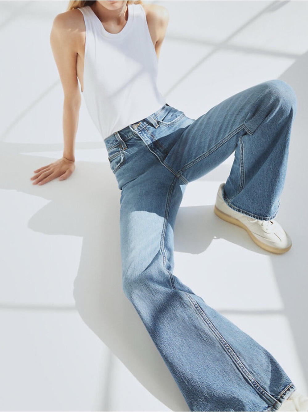 LEVI’S ‘70S HIGH FLARE JEAN HIGH-WAISTED FLARE JEANS IN SONOMA WALKS